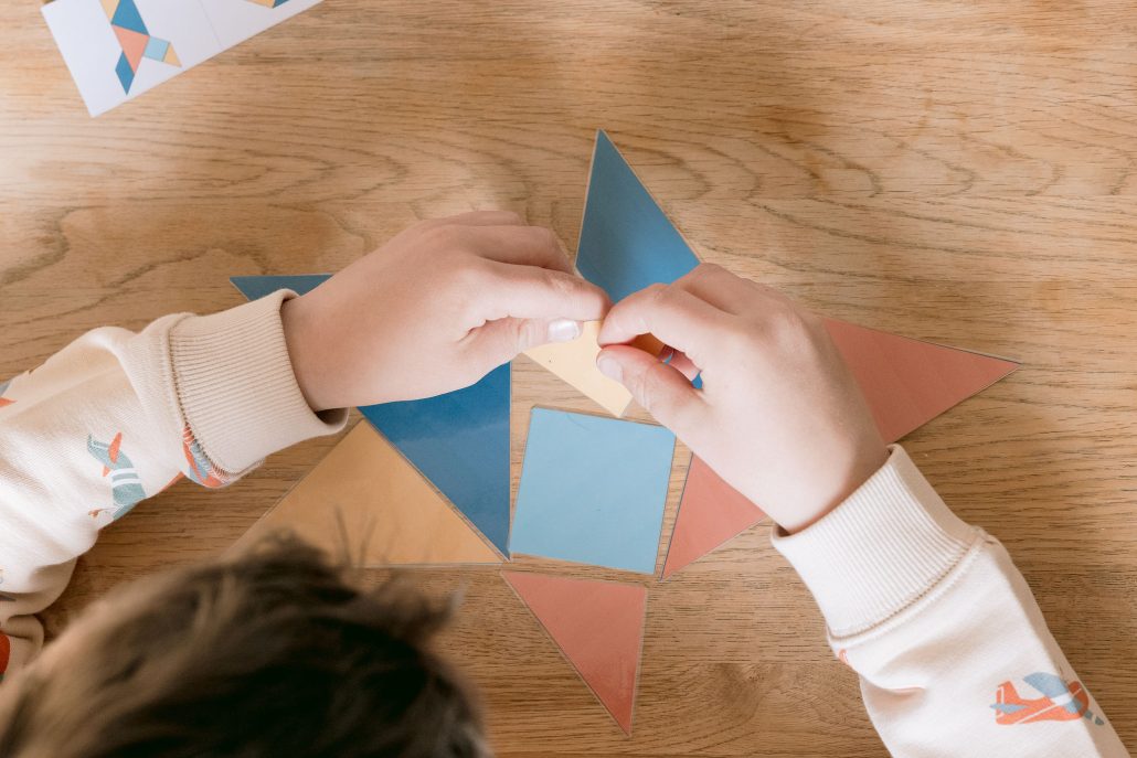 Tangram Montessori kit