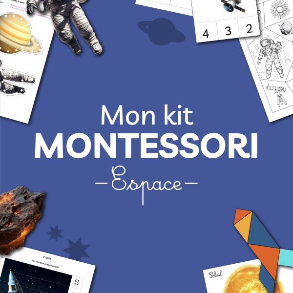 activite montessori pour enfants theme espace